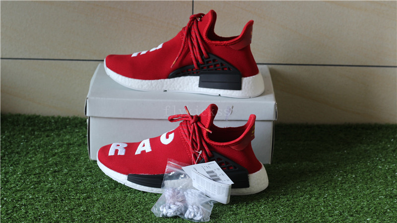 Original Pharrell x adidas NMD Human Race Red